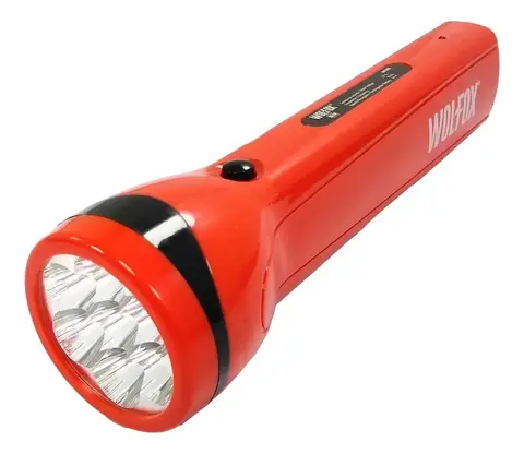 Lanterna LED recarregável Wolfox Wf9786 Lanterna LED 7 Lanterna LED Branco, Vermelho