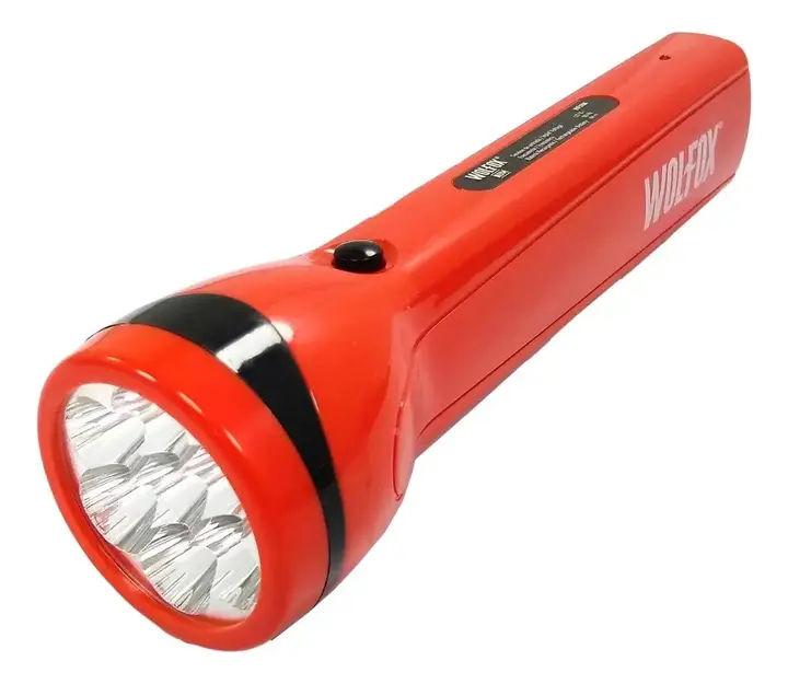 Lanterna LED recarregável Wolfox Wf9786 Lanterna LED 7 Lanterna LED Branco, Vermelho